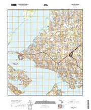 USGS US Topo 7.5-minute map for Panama City FL 2021