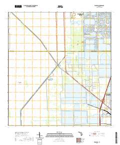 USGS US Topo 7.5-minute map for Pennsuco FL 2021