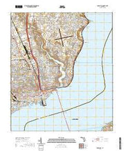 USGS US Topo 7.5-minute map for Pensacola FL 2021