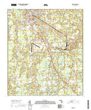 USGS US Topo 7.5-minute map for Perry FL 2021