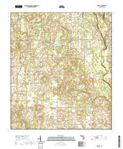 USGS US Topo 7.5-minute map for Pinetta FL 2021