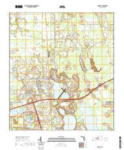 USGS US Topo 7.5-minute map for Polk City FL 2021