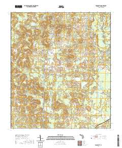 USGS US Topo 7.5-minute map for Prosperity FL 2021