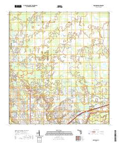 USGS US Topo 7.5-minute map for Providence FL 2021