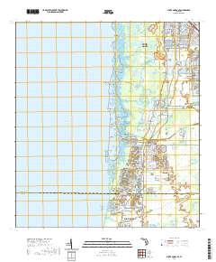 USGS US Topo 7.5-minute map for Punta Gorda SE FL 2021