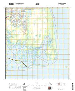 USGS US Topo 7.5-minute map for Punta Gorda SW FL 2021