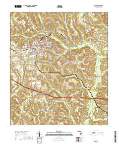 USGS US Topo 7.5-minute map for Quincy FL 2021