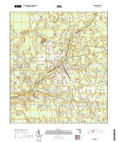 USGS US Topo 7.5-minute map for Raiford FL 2021