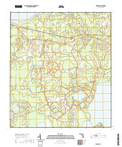 USGS US Topo 7.5-minute map for Rochelle FL 2021