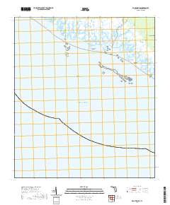 USGS US Topo 7.5-minute map for Rock Islands FL 2021