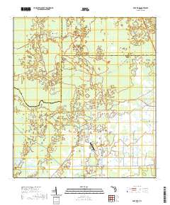 USGS US Topo 7.5-minute map for Rock Ridge FL 2021