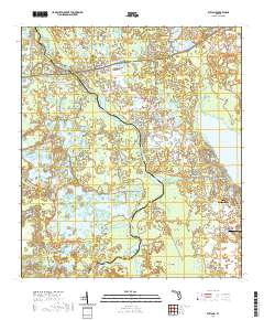 USGS US Topo 7.5-minute map for Rutland FL 2021