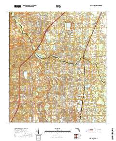 USGS US Topo 7.5-minute map for Saint Catherine FL 2021