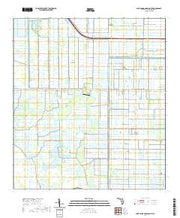 USGS US Topo 7.5-minute map for Saint Johns Marsh South FL 2021