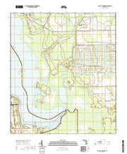 USGS US Topo 7.5-minute map for Saint Johns Park FL 2021