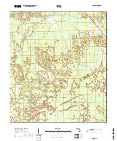 USGS US Topo 7.5-minute map for Salem SW FL 2021