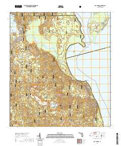 USGS US Topo 7.5-minute map for Salt Springs FL 2021