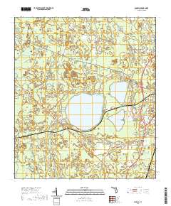 USGS US Topo 7.5-minute map for Sampson FL 2021