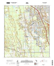 USGS US Topo 7.5-minute map for Samsula FL 2021