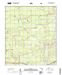 USGS US Topo 7.5-minute map for Sanderson North FL 2021