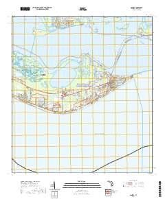 USGS US Topo 7.5-minute map for Sanibel FL 2021