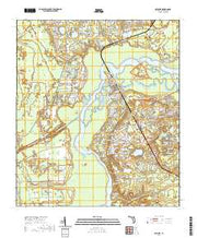 USGS US Topo 7.5-minute map for Satsuma FL 2021