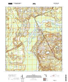 USGS US Topo 7.5-minute map for Satsuma FL 2021