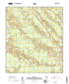 USGS US Topo 7.5-minute map for Secotan FL 2021