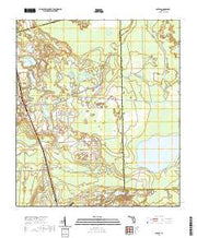 USGS US Topo 7.5-minute map for Seville FL 2021