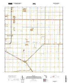 USGS US Topo 7.5-minute map for Sixmile Bend FL 2021