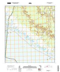 USGS US Topo 7.5-minute map for Snipe Island FL 2021