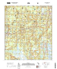 USGS US Topo 7.5-minute map for Sopchoppy FL 2021