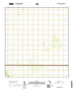 USGS US Topo 7.5-minute map for South of Deem City FL 2021