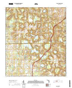 USGS US Topo 7.5-minute map for Spring Lake FL 2021