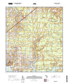 USGS US Topo 7.5-minute map for Springfield FL 2021