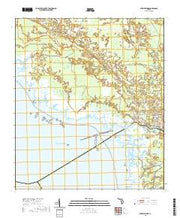 USGS US Topo 7.5-minute map for Steinhatchee FL 2021