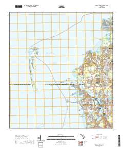 USGS US Topo 7.5-minute map for Tarpon Springs FL 2021