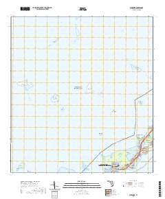 USGS US Topo 7.5-minute map for Tavernier FL 2021