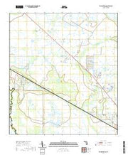 USGS US Topo 7.5-minute map for Taylor Creek SW FL 2021