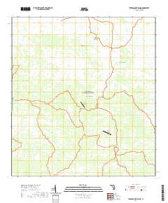 USGS US Topo 7.5-minute map for Thompson Pine Island FL 2021