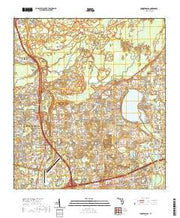 USGS US Topo 7.5-minute map for Thonotosassa FL 2021