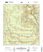 USGS US Topo 7.5-minute map for Thousand Yard Bay FL 2021