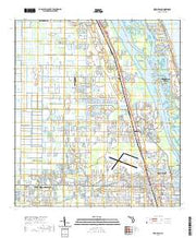 USGS US Topo 7.5-minute map for Vero Beach FL 2021