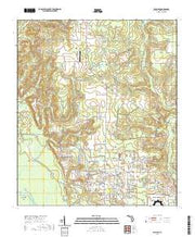 USGS US Topo 7.5-minute map for Wallace FL 2021