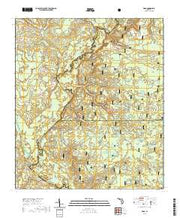 USGS US Topo 7.5-minute map for Ward FL 2021