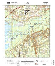 USGS US Topo 7.5-minute map for Ward Basin FL 2021