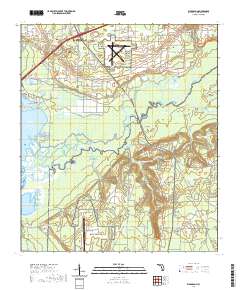 USGS US Topo 7.5-minute map for Ward Basin FL 2021