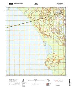 USGS US Topo 7.5-minute map for Welaka SE FL 2021