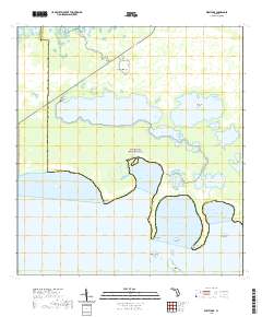 USGS US Topo 7.5-minute map for West Lake FL 2021