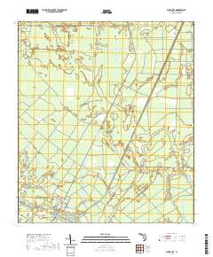 USGS US Topo 7.5-minute map for White City FL 2021